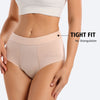 Hyper-realistic Trendix incontinence underwear in a neutral setting.