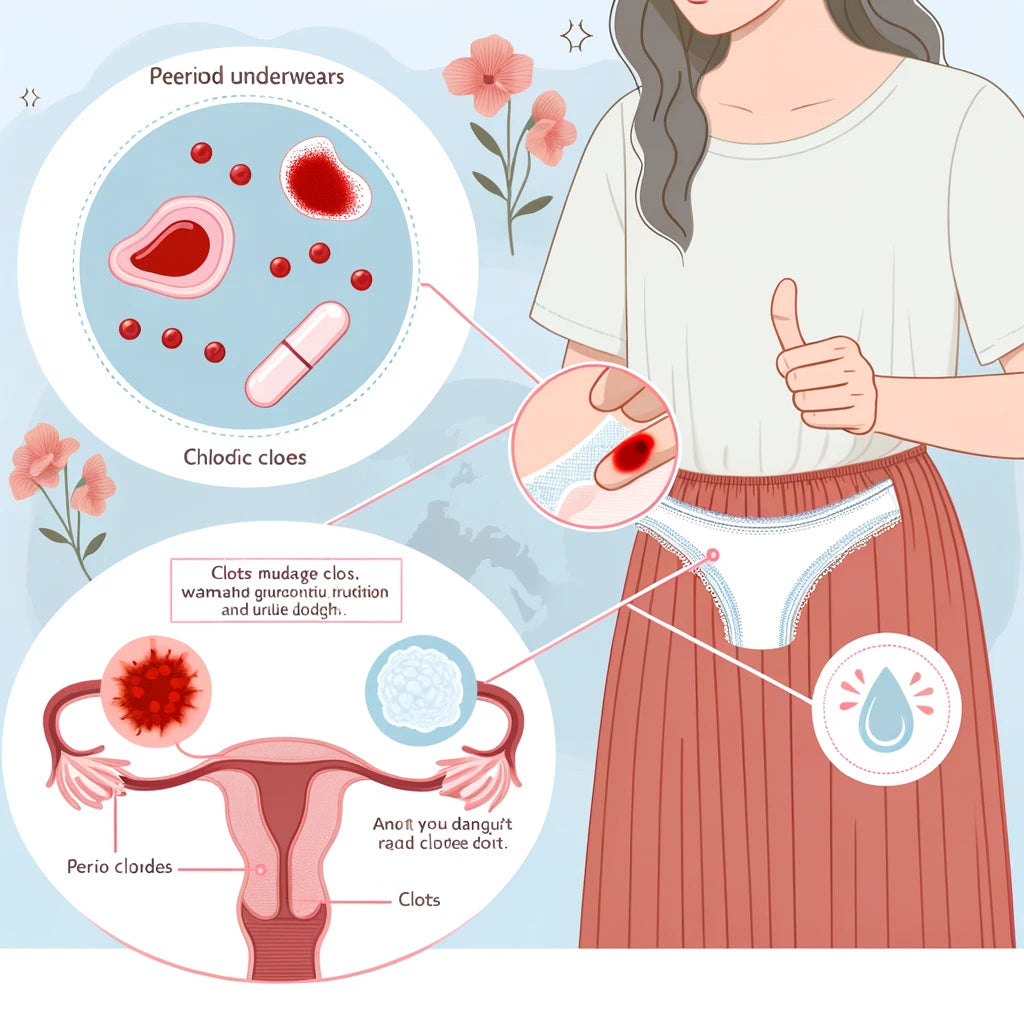 Stringy Period Understanding and Managing Clots with Period Underwear - Trendix