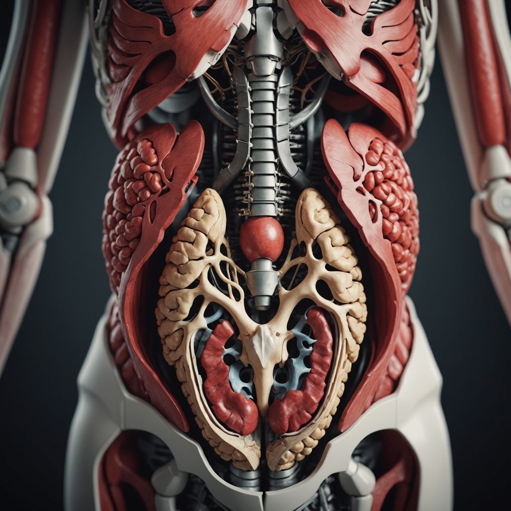 Pelvic organ prolapse diagram in female anatomy.