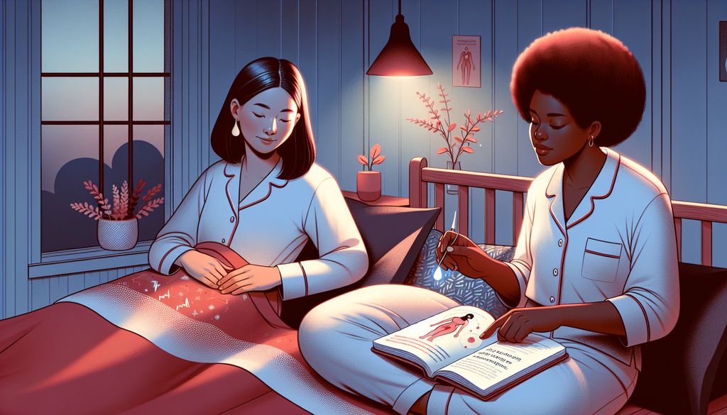 Sleeping Smart Positions to Avoid Stains During Menstruation Trendix