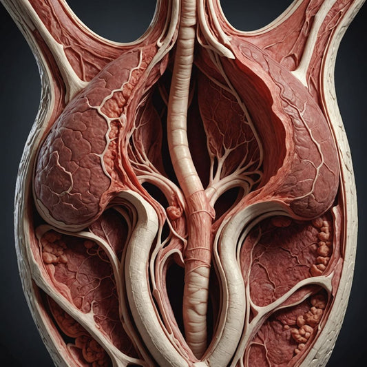 Hyper-realistic uterus with adenomyosis