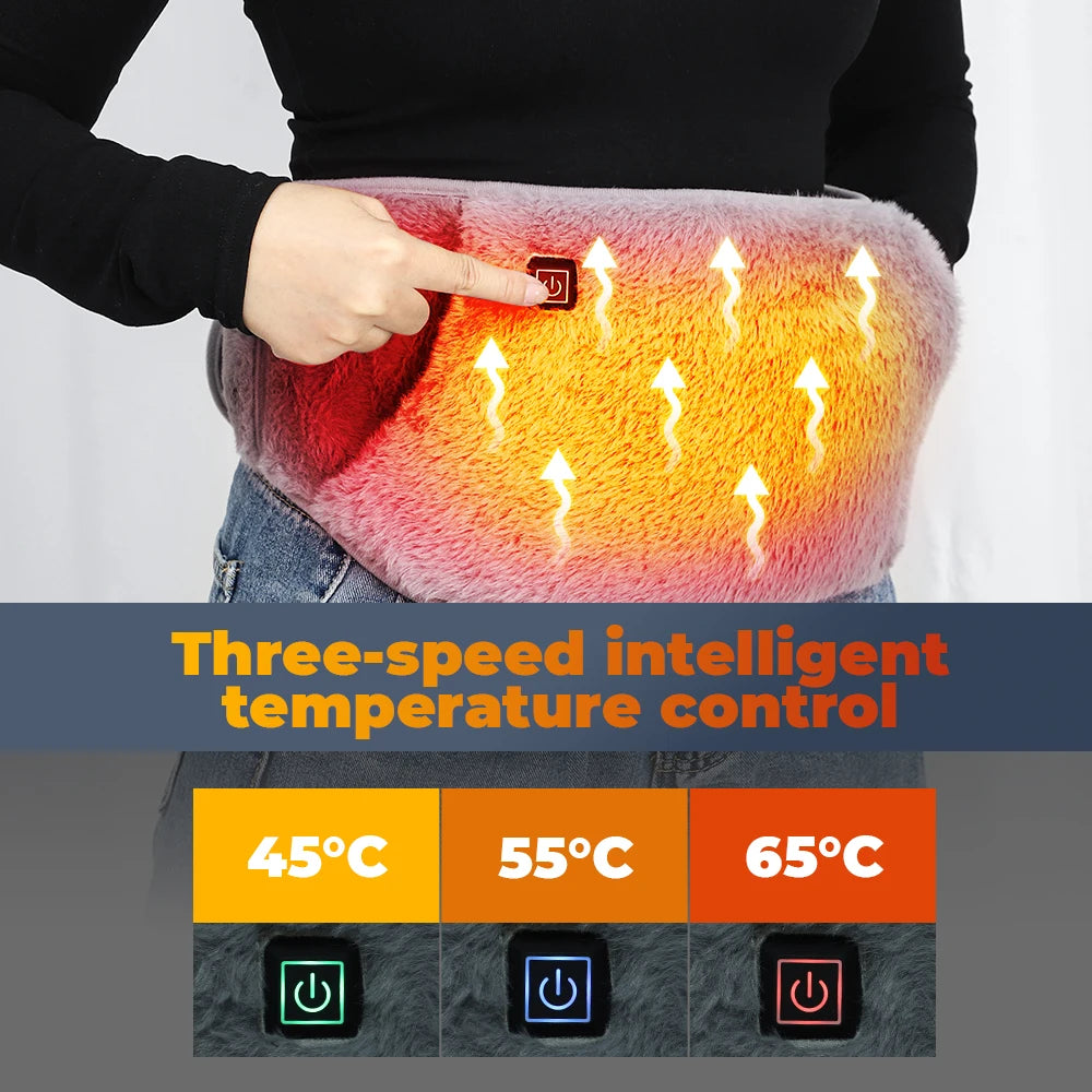 Electric Heated Waist Belt: Period Pain Remover