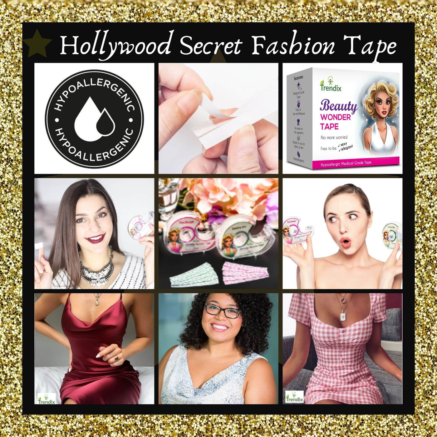 Best Hollywood Fashion Secret Tape - Trendix